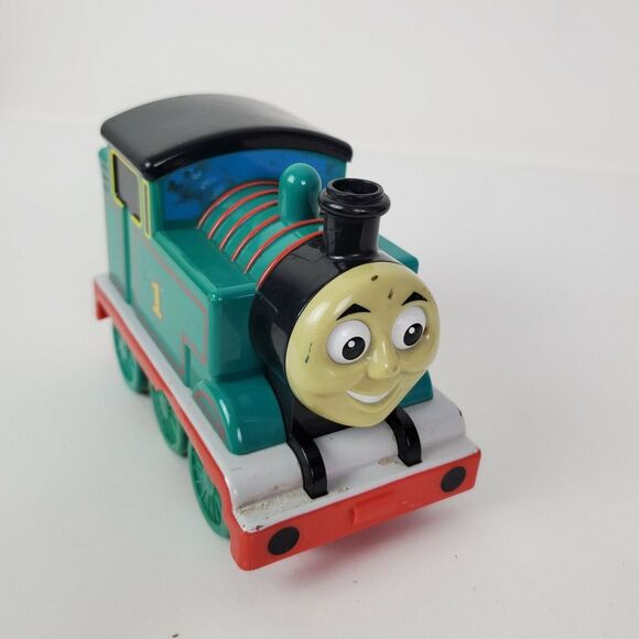 Thomas The Train‎ Plastic Red Blue #1 Train Toy - Picture 1 of 6